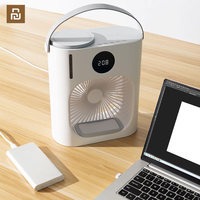 Youpin Xiaoda Smart Cooling Fan 3rd Gear Atomized Water 900ml Tank Usb Timing Desktop Versatile Fan With Nightlight Office Home