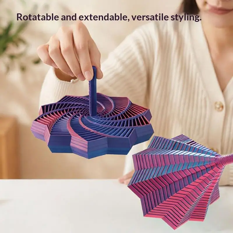 3D Printed Spiral Fidget Tower Durable Smooth Rotation Stress Relief Toy for Kids Adults Office Worker Student Stress Reducer