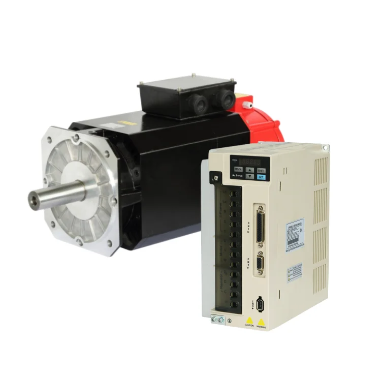 High speed 5.5kw 3phase ac spindle servo motor drive for cnc lathe machine