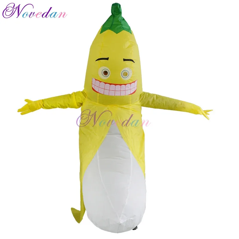 

Inflatable Banana Costume Festival Party Funny Anime Fancy Dress Halloween Perform Inflatable Costume for Adult Kid