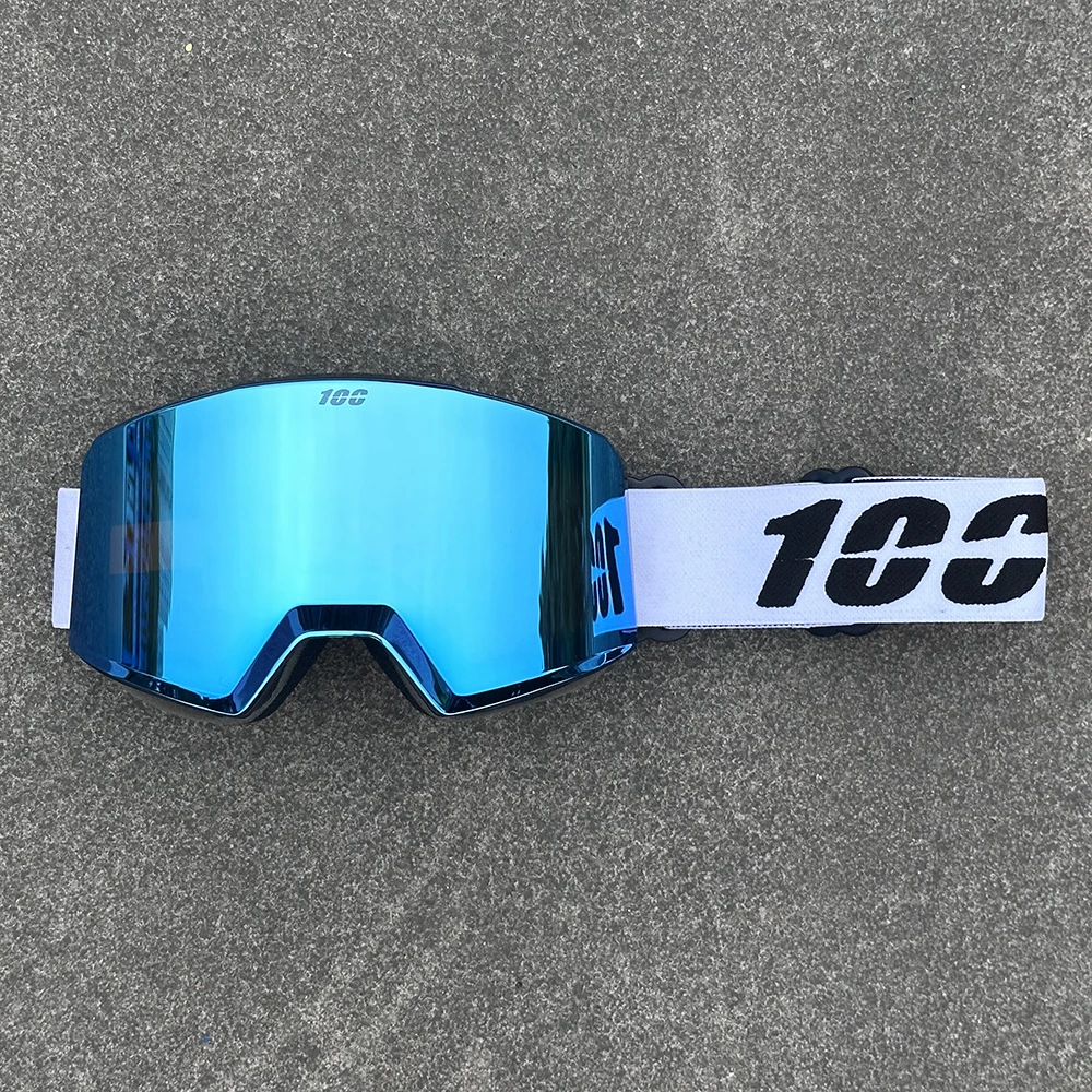 Neueste Motocross-Brille über der Brille, beschlagfrei, magnetische Linse, Off-Road, sanddicht, Motorradbrille für Männer und Frauen, Fahrradbrille – Detail 13