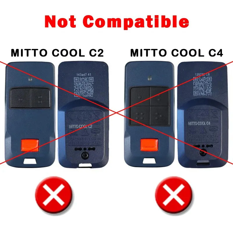BFT المتداول رمز لاسلكي للتحكم عن بعد 433MHZ ترجمة باب المرآب حاجز باب كهربائي تحكم TRC1 MITTO 2 RCA