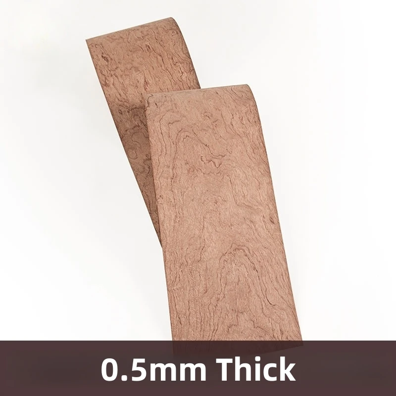 

0.5mm Thick Natural Pommele Rosewood Veneer for Furniture Renovation DIY Crafts Speaker Guitar Piano Deco surface sheets