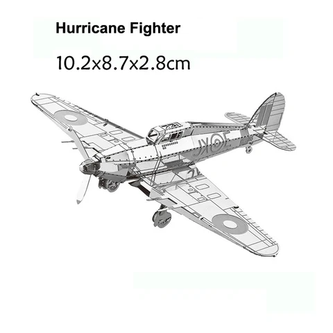 Металлический 3D пазл Fighter's 3D Metal Puzzle KA-50