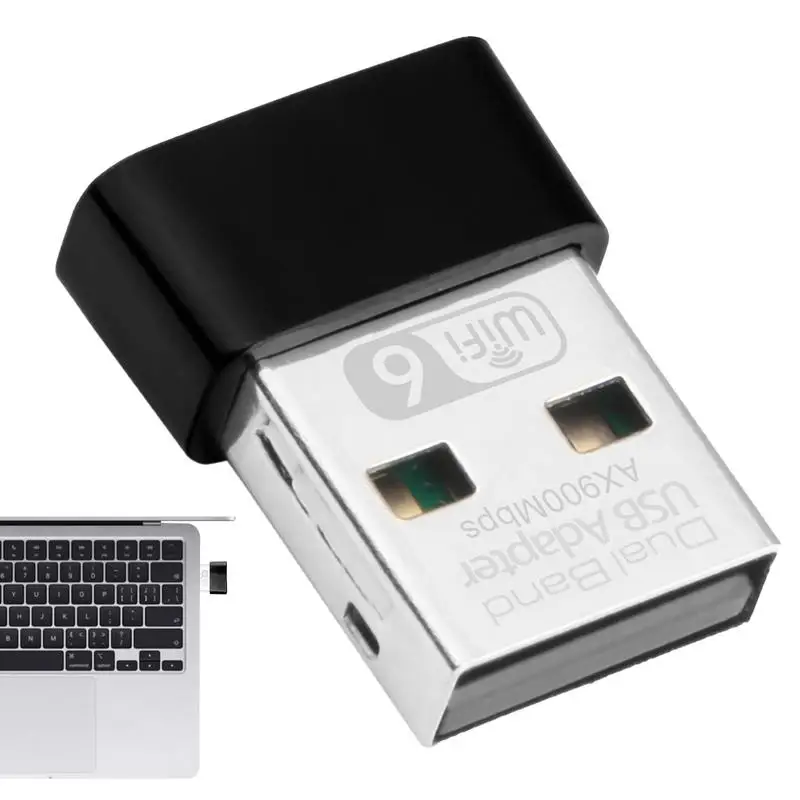 Adattatore WiFi Wireless Dual-band portatile adattatore Wifi USB Wireless USB adattatore per scheda di rete Wireless Wifi per Computer portatile