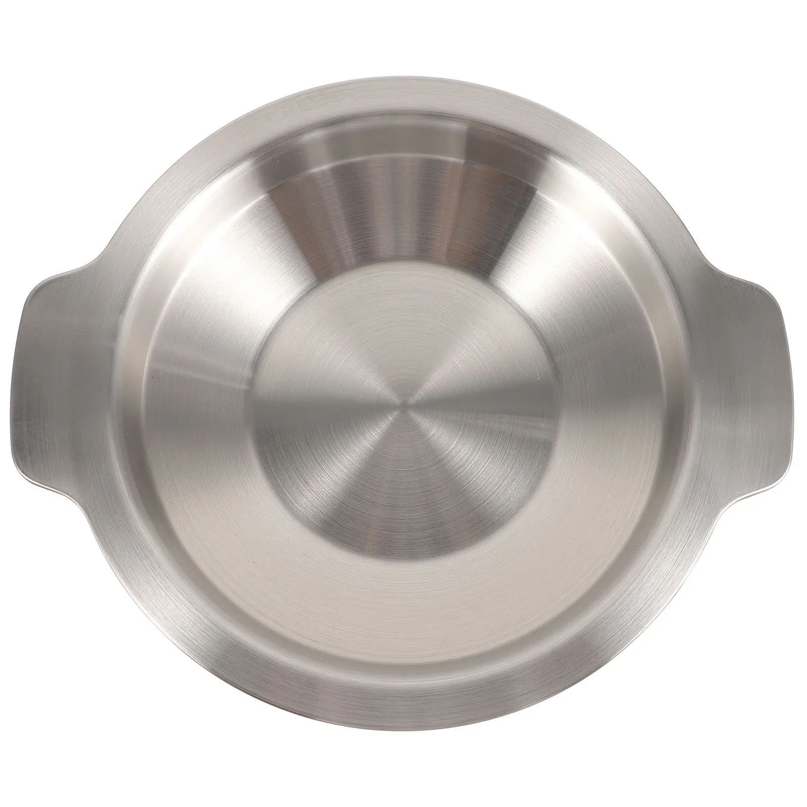 

Stainless Steel Fish Head Plate Lightweight Multi-Functional Pan Anti-Scald Handles Heat Resistant Kitchen Cookware