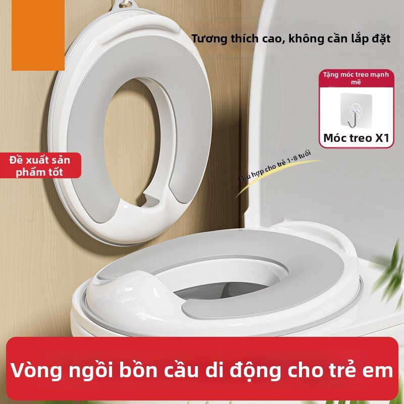 TONGCAN | Bệ ngồi toilet cho trẻ em cho bé gái và bé trai