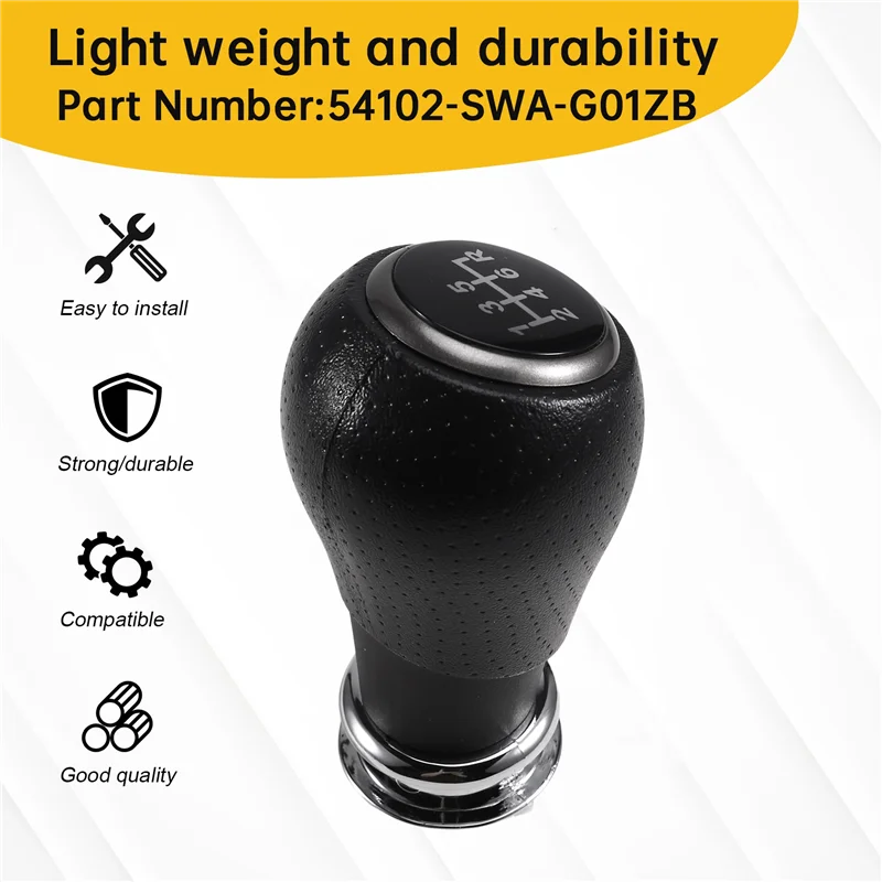 6-скоростная ручка переключения передач для Honda CR-V IV 2012-2018 54102-SWA-G01ZB LHD