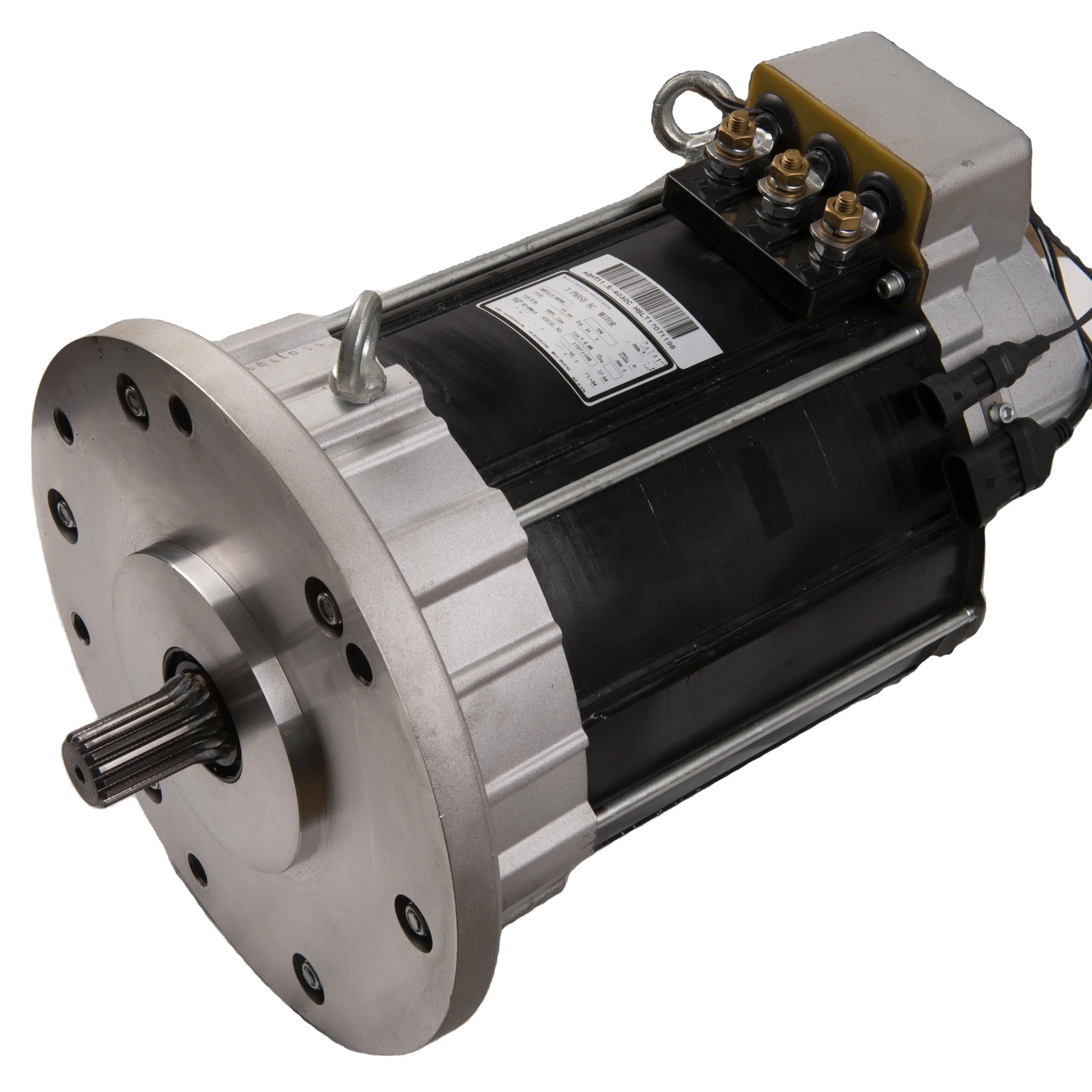 Motor de CA de 72V, 7,5 kW, funciona con controlador Curtis para EV