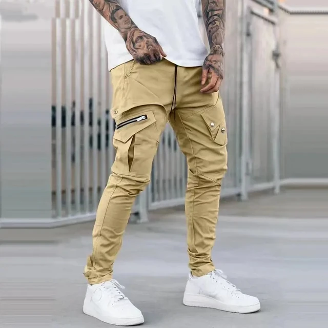 Jogger fashion pants with side pocket