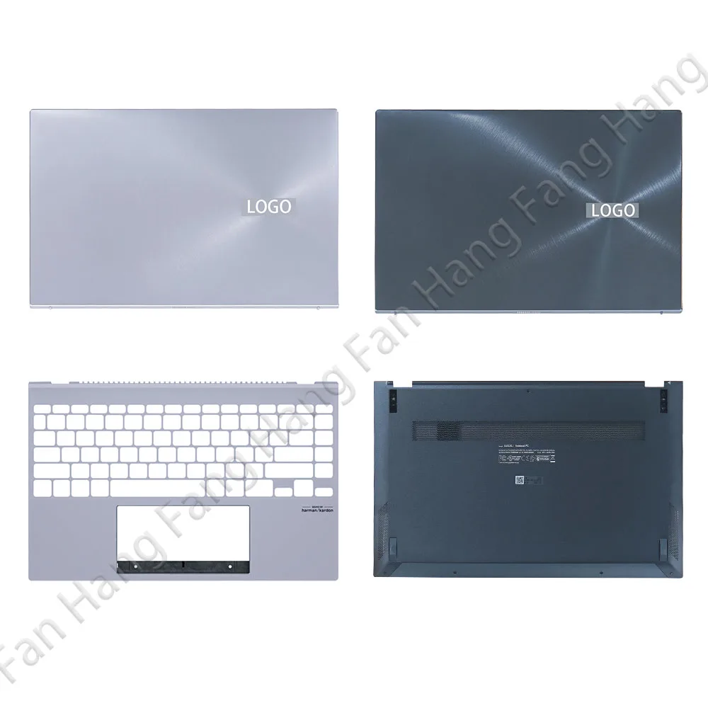 Imagem -02 - Inferior do Portátil para Asus Zenbook Notebook Substituir Capa Lcd Tampa Traseira 13 Ux325 Ux325a Ux325j Ux325e U3700j Palmrest Novo Case