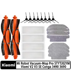 Ściereczki do mopa dla Xiaomi Mi Robot Vacuum-Mop Pro STYTJ02YM Viomi V2 V3 SE akcesoria do mopa ściereczki do mopa