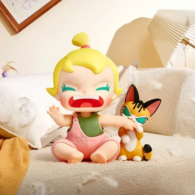 

POP MART Baby Molly & Baby Tabby Series Blind Box Toys Mystery Box Mistery Caixa Action Figure Surprise Cute Model Birthday Gift