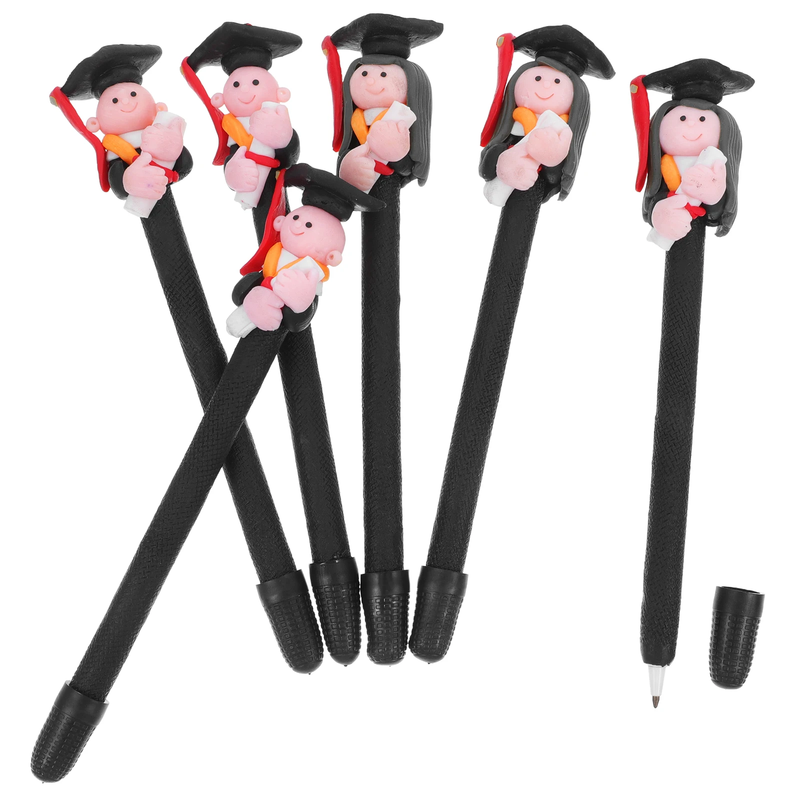 

Набор шариковых ручек из полимерной глины для доктора, легкие, экологически чистые, креативные, новинка, канцелярские принадлежности, подарок для студентов и детей