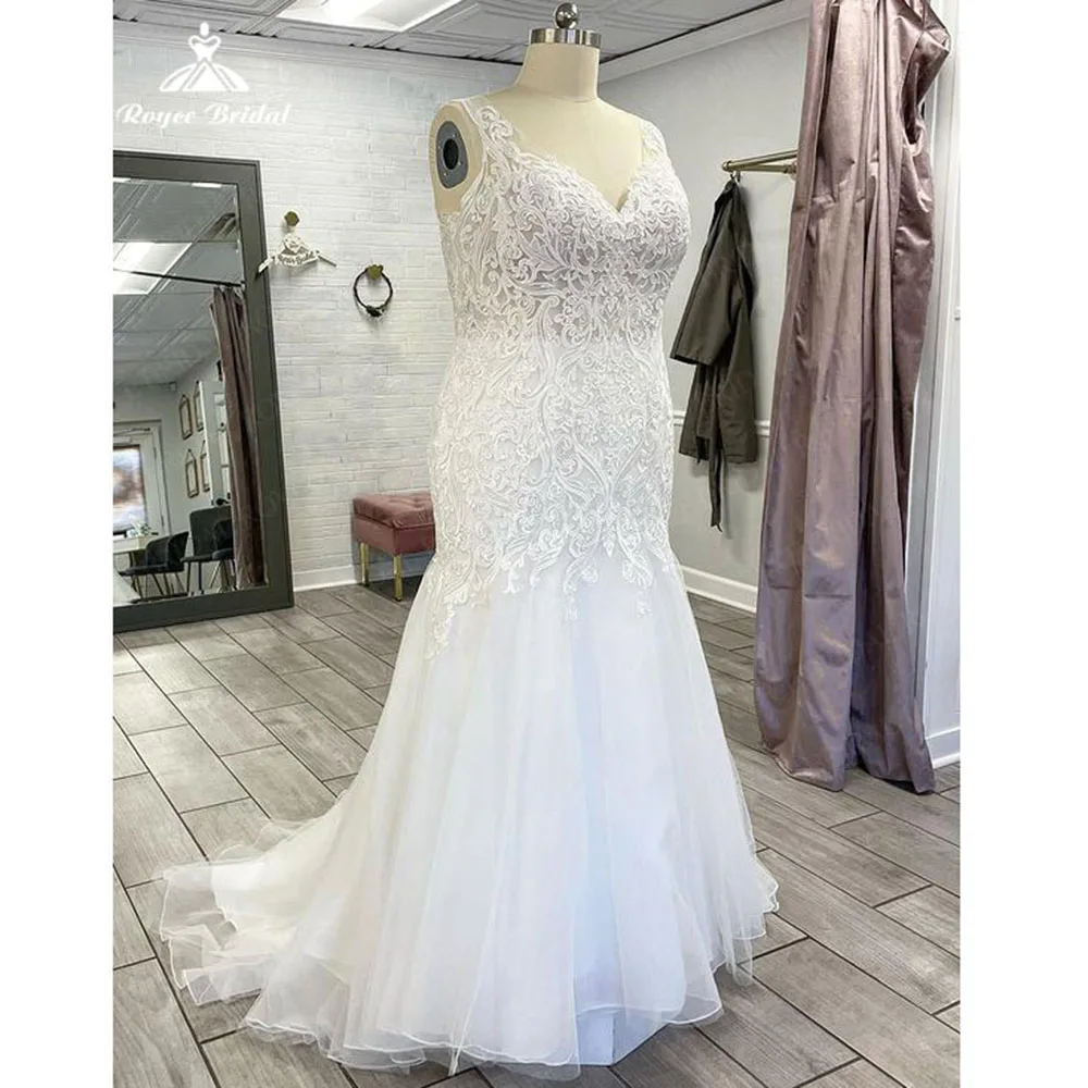 Robe de mariée sirène sans manches, à bretelles Spaghetti, tenue de soirée, avec traîne, collection 2023