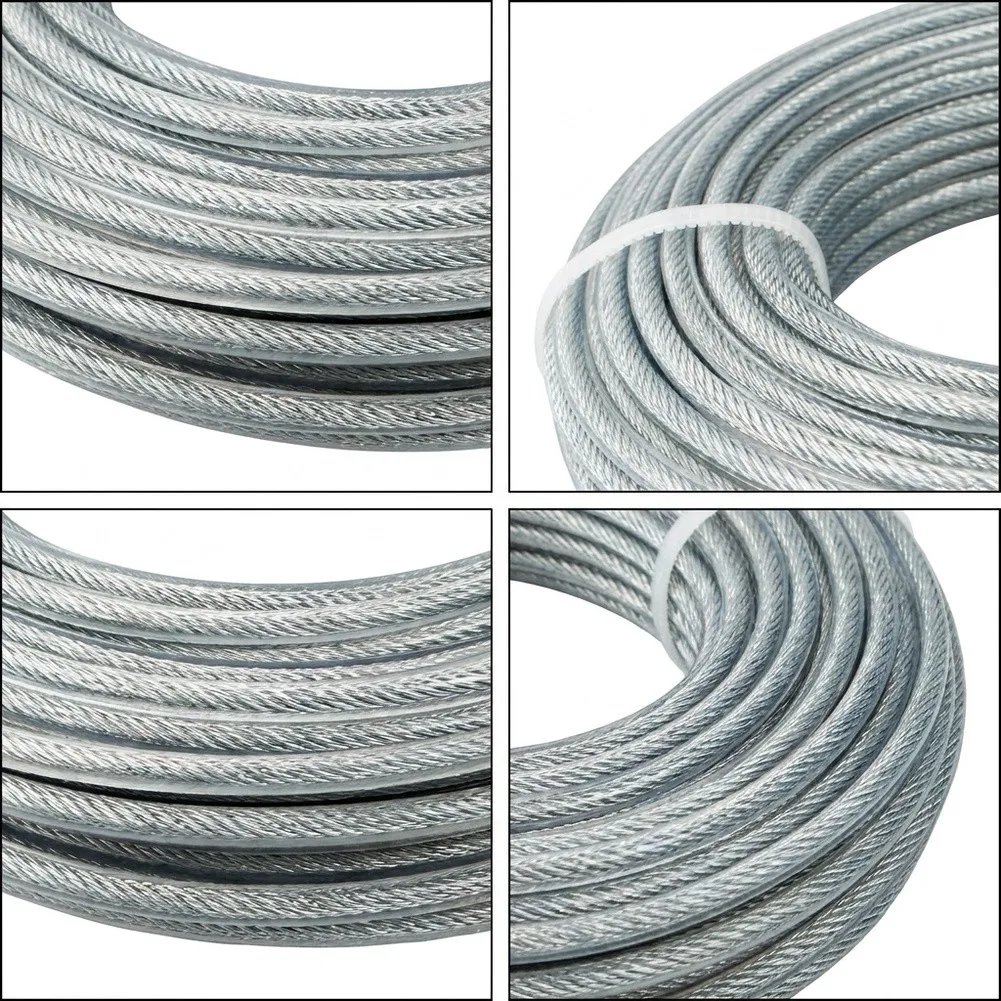 0.095 inch Metal Core Trimmer Line 15 Meter Total Length for Robust Operation on Black and String Trimmer Units