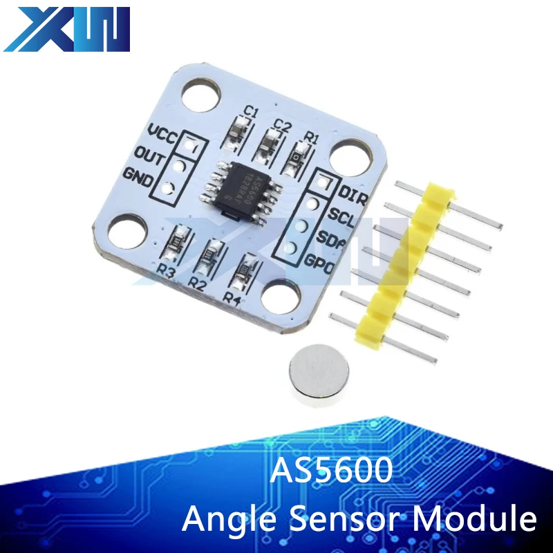 AS5600-Module de capteur de mesure d'angle à induction magnétique, 12 bits, haute précision, pour Adu37