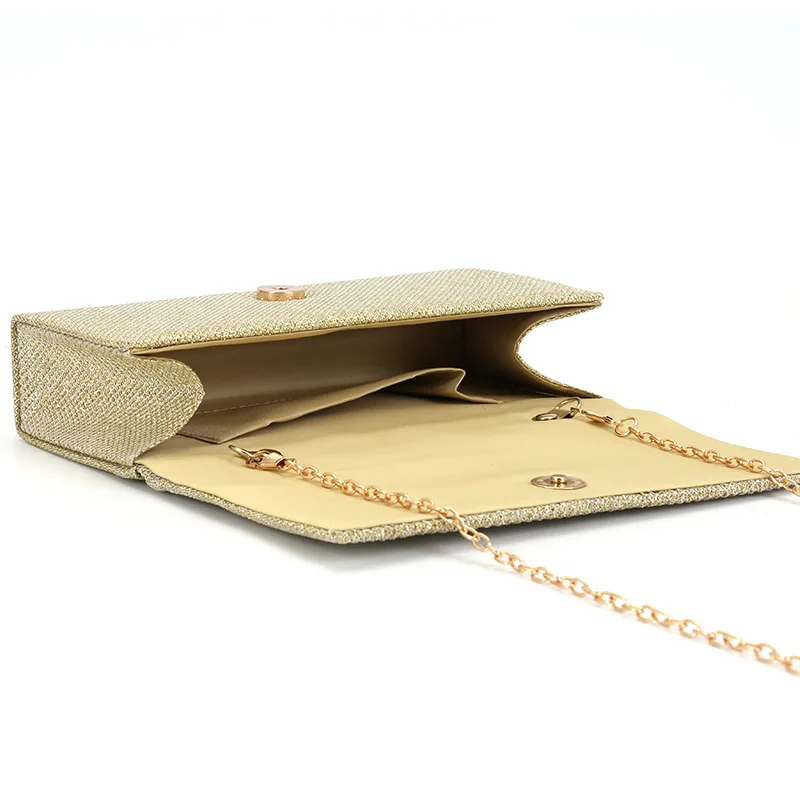 2024 borse da sera da donna di lusso borse con pochette per banchetti glitterate borse a tracolla a tracolla con catena da donna borse a tracolla