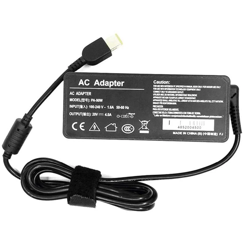 Zasilacz sieciowy 90W 20V 4.5A USB Pin OT-APB03 Ładowarka do laptopa Lenovo ThinkPad X1 Ultrabook B40 G50 M4400 M4450 Z50 Z505 Essential