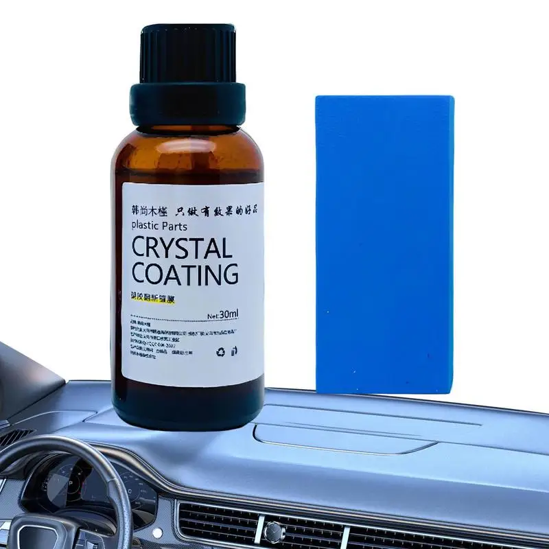 

Trim Restorer Liquid Car Parts Retreading Agent 30ml Car Cleaner Supplies For Refurbishment Coating And Oxidation Repair