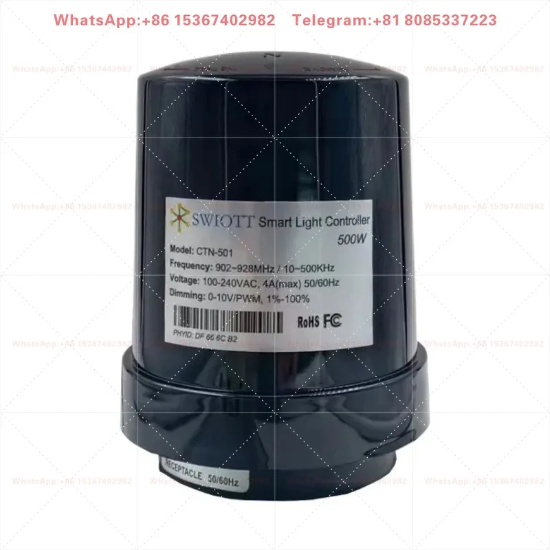 Wireless AD Hoc Network Communication Street Light Controller 0-10V Output 500W Interface