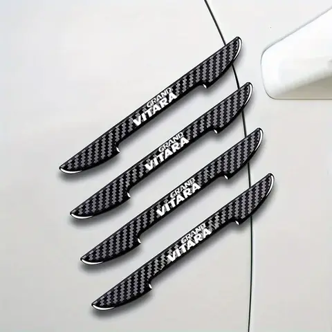 4Pcs Car Door Sticker Protector Strip Edge Guards For Suzuki Jimny Swift Grand Vitara Ignis Alto Baleno SX4 Samurai S-Cross