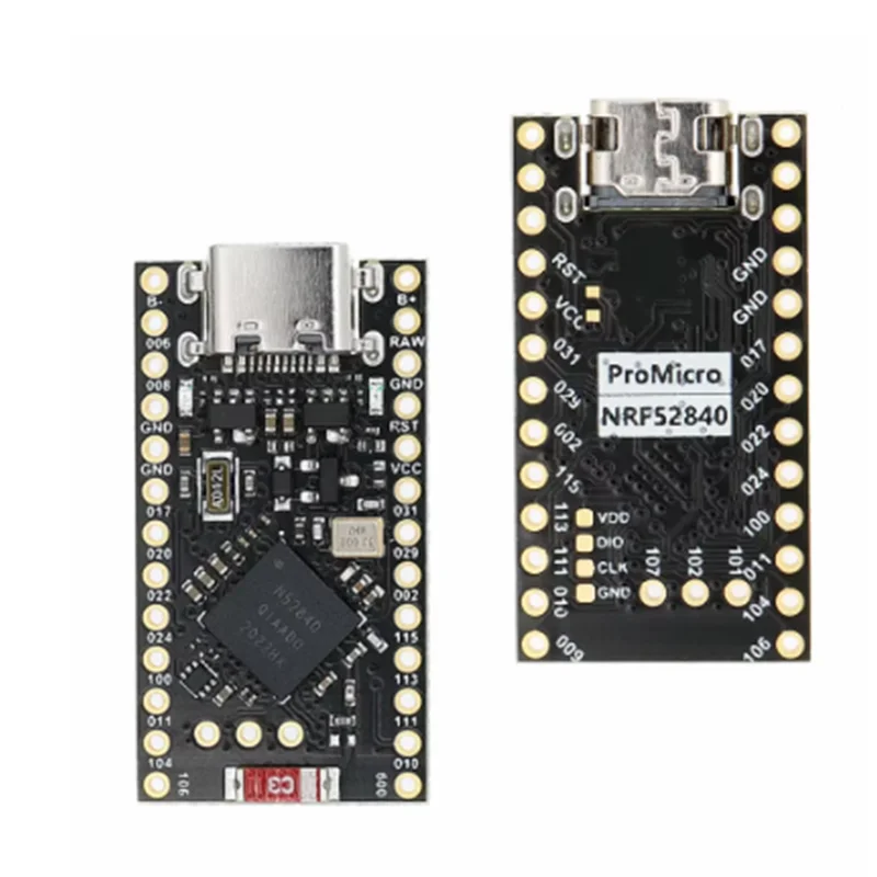 1-10pcs NRF52840 Development Board Supermini Compatible With Nice!Nano V2.0 Bluetooth Charging Management