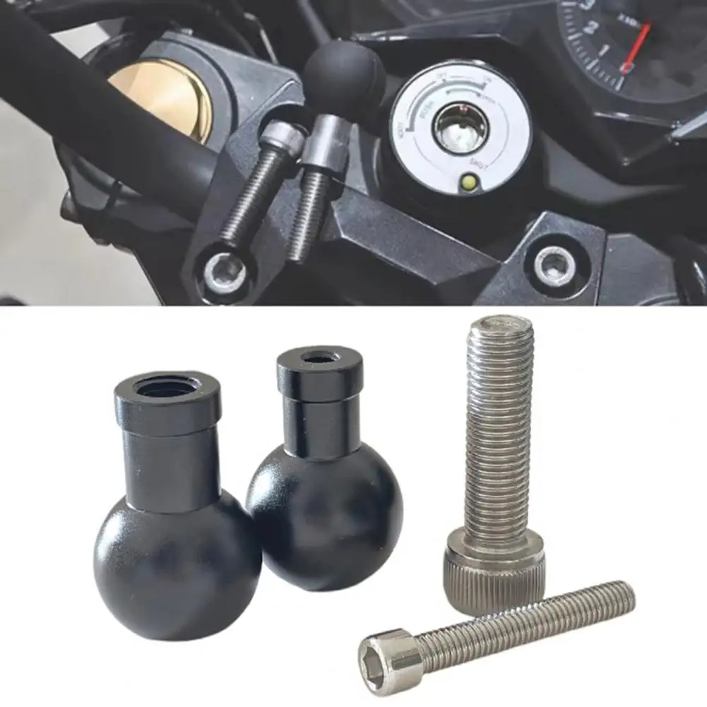 M6 Bolt Adapter 17mm 25mm Ball Head Adapter Kit Adjustable M6 M8 M10 Bolt Mount Phone Holder Car Bracket Accessories Set