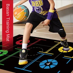VIKAMA 1PC Dribble training basketball steps Dialgae mud mat Dirt resistant non-slip Living room bedroom home decoration carpet