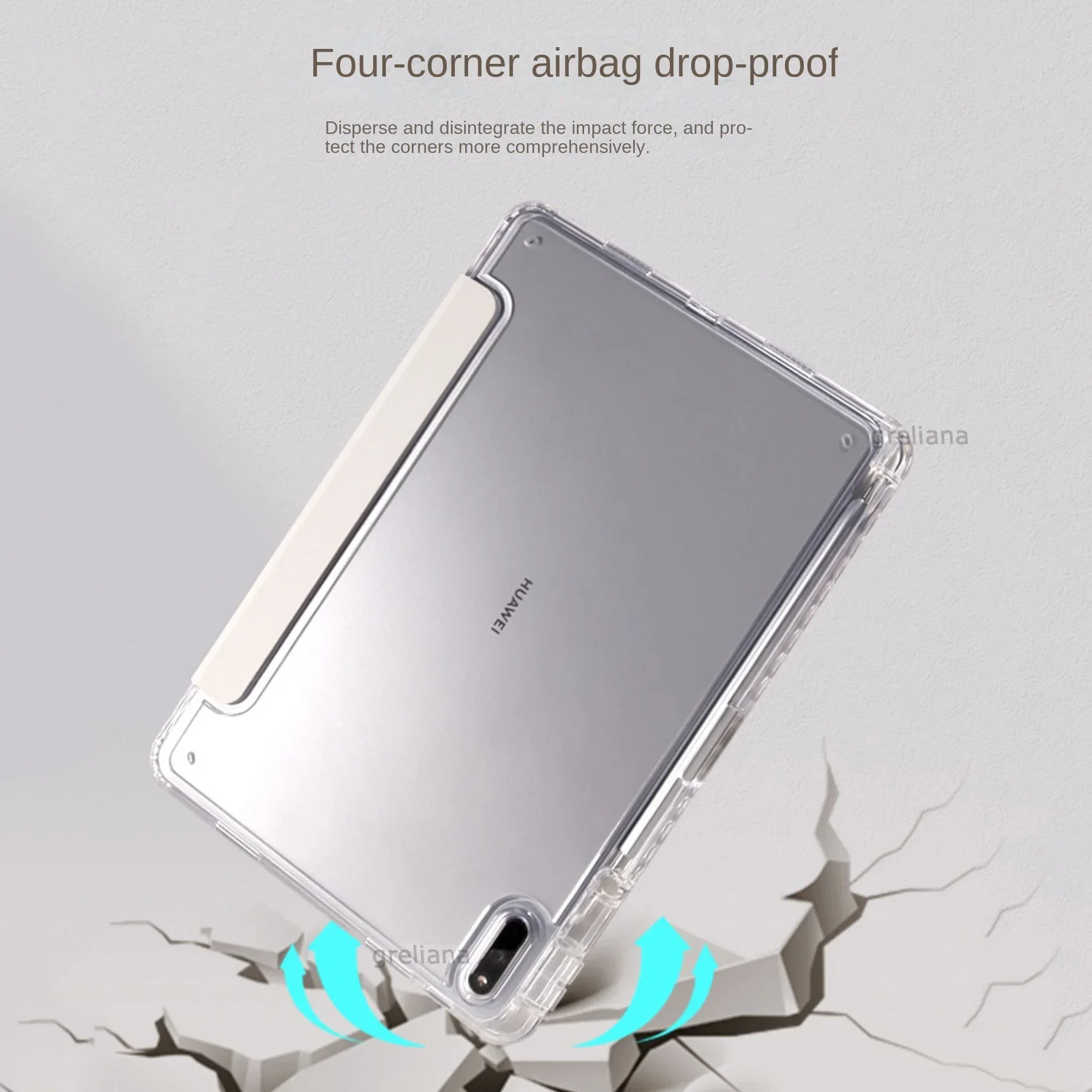 HD Hard Funda For Huawei matepad 11.5S 11.5"s Smart case Huawei maptead air 11.5 12 pro 10.8 11 12.2 cover with pen stand holder