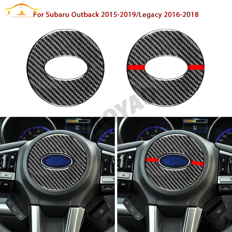 

Car Sticker For Subaru Legacy Outback 2015 2016 2017 2018 2019 Steering Wheel Decoration Cover Trim Car Interior Accessories