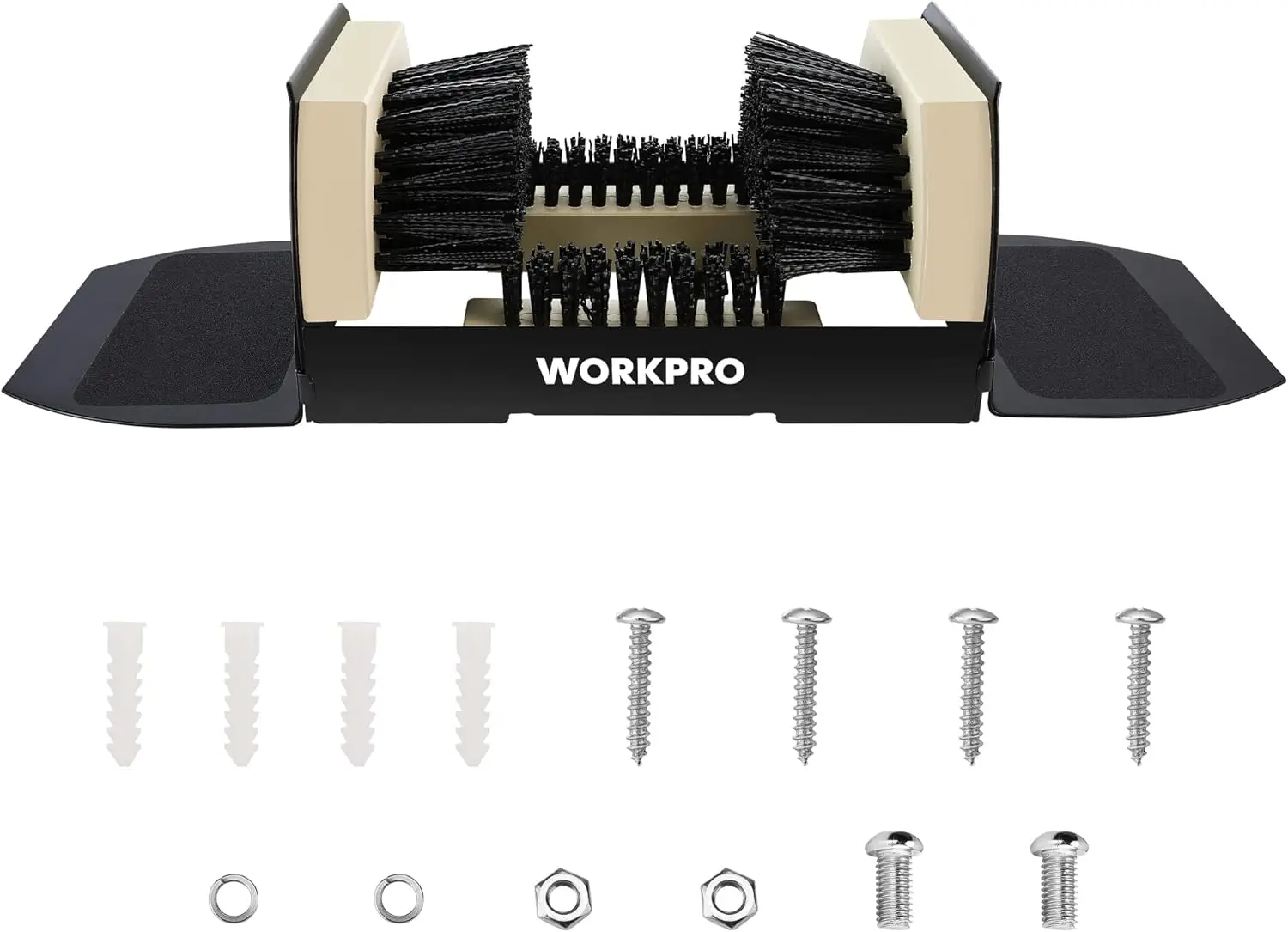 

Щетка для чистки обуви повышенной прочности с широким скребком для уличной и рабочей обуви