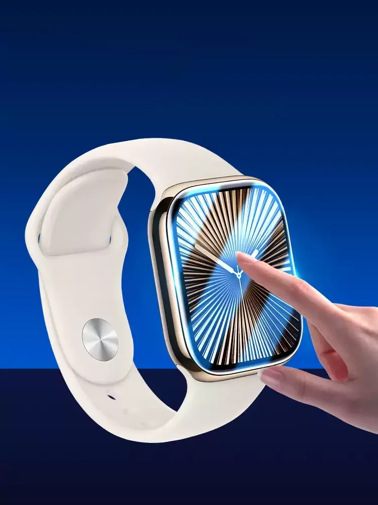 Screen Protector For Apple Watch Series 10-9-8-7-6 5 Se ultra-2 49mm 41mm 45-42-46mm 44mm (Not Tempered Glass) Film Accessories