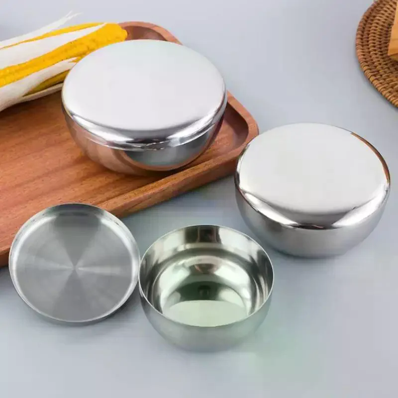 Stainless Steel Food Storage Containers With Airtight Lids And Rust Proof Feature Perfect For Kitchen Storing Spices Snacks