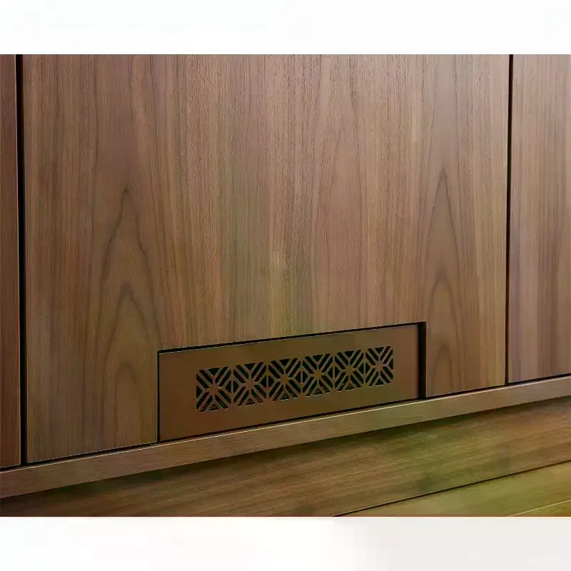 Aluminum Alloy Vents Cover Rectangle 50 Wide Air Vent Decor Louver Breathable Mesh Ventilator Grille Cover