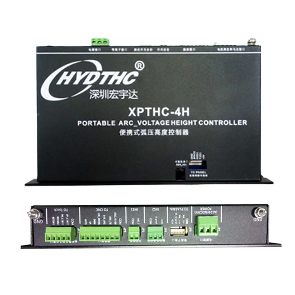 HYD XPTHC-4 arc pressure plasma cutting torch height controller is used for the torch height control of plasma cutting machine