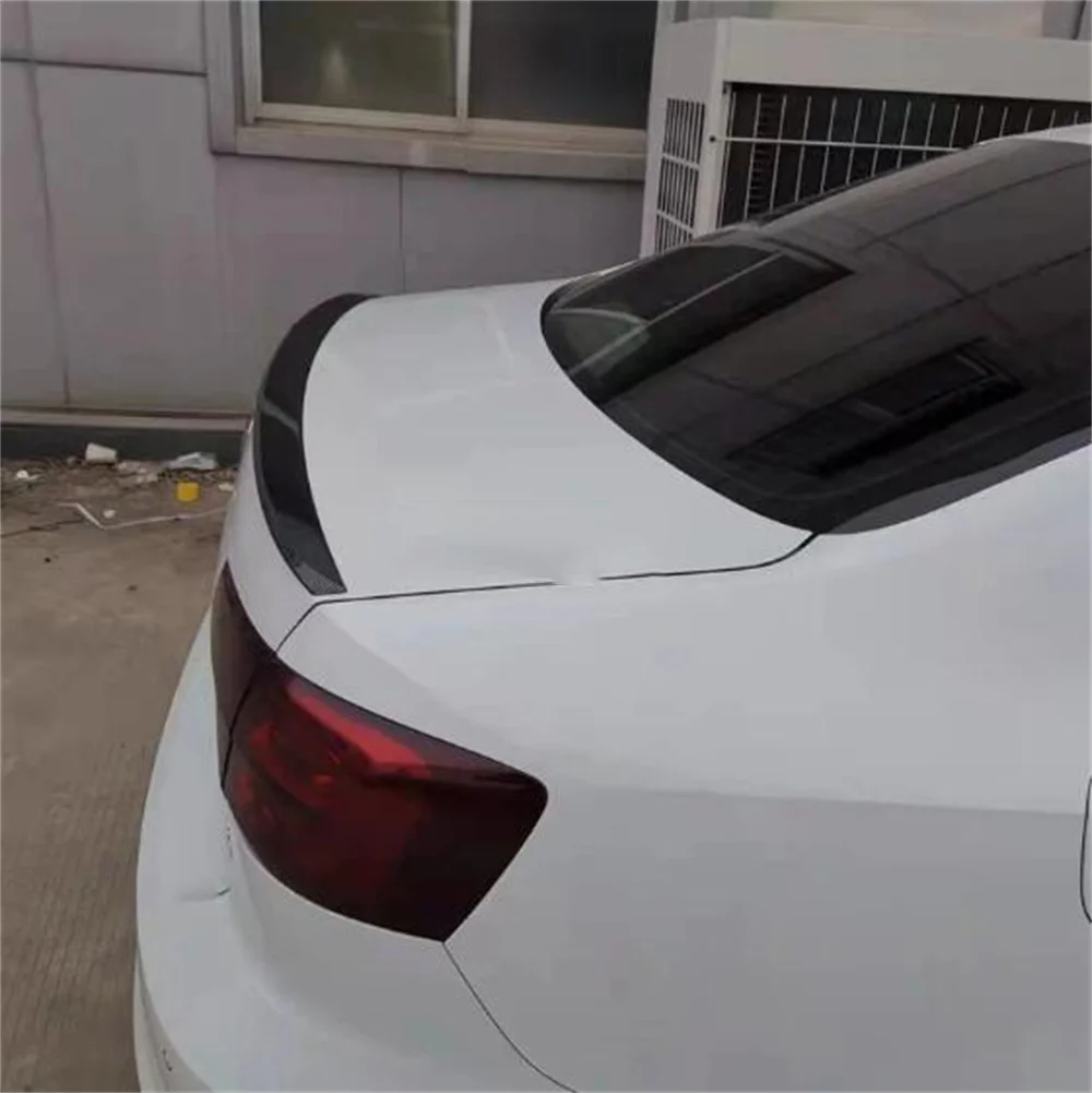 Rear Trunk Wing for Volkswagen Sagitar Jetta GLI ABS Plastic Gloosy Black Car Rear Car Decoration Sport Spoiler 2012-2018