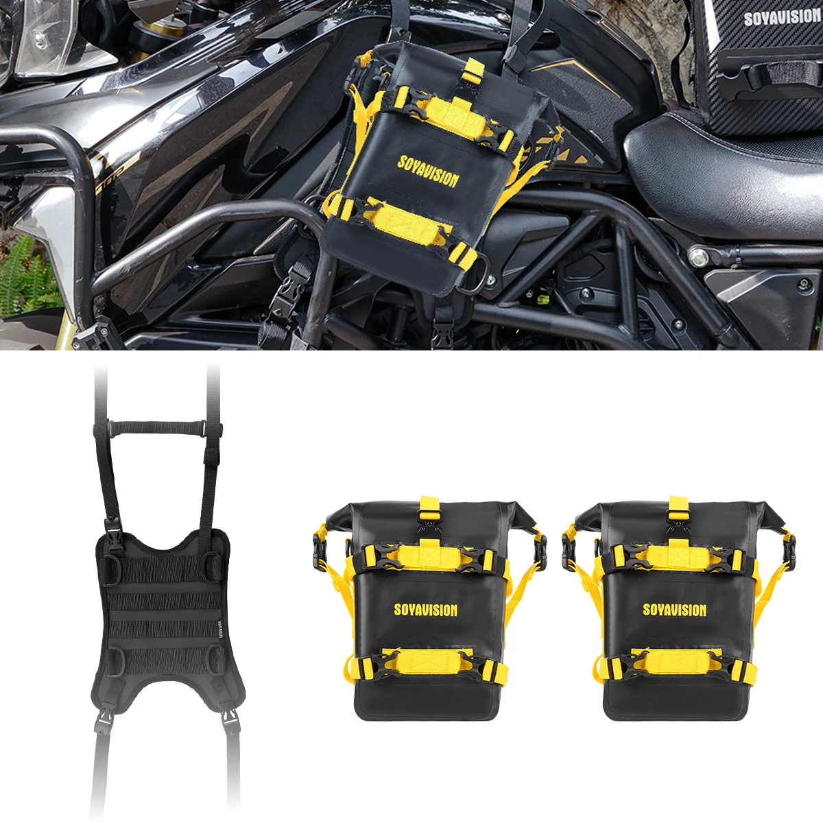 

Motorcycle Fuel Tank Bag Base Vest for BMW R1200GS R1250GS ADV Benelli CFMOTO 800MT Honda