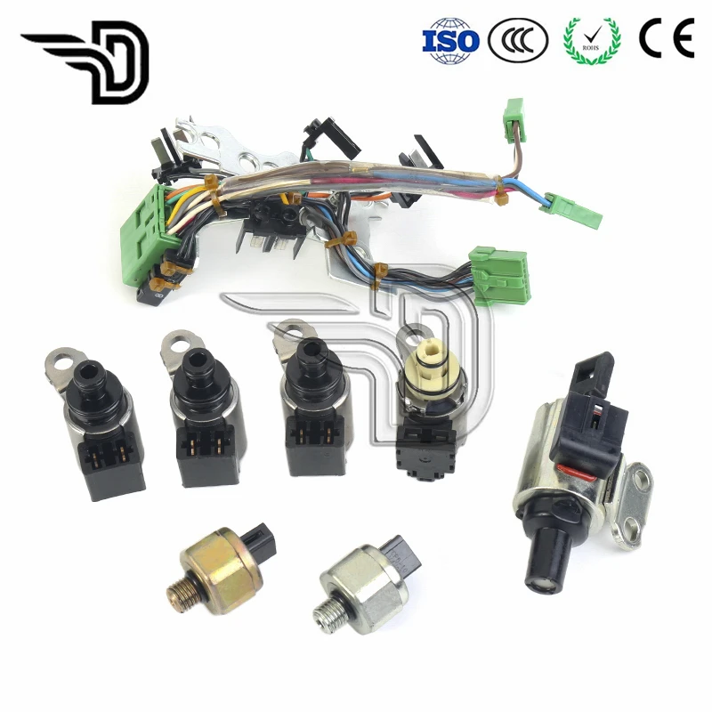 

JF011E RE0F10A CVT Transmission Solenoid kit Duel Switches Stepper Motor for Nissan Dodge Jeep Patriot Mitsubishi lancer Renault