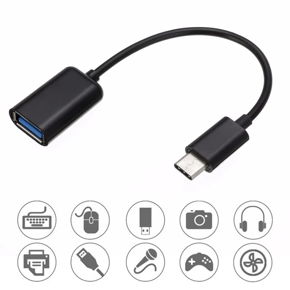 Кабель для передачи данных Otg Type-c Адаптер Otg USB 2.0 Type-c