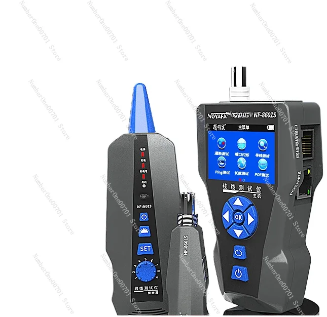 NF-8601s Line Finder Multi-Function Network Cable Inspection Instrument Ping Function Anti-Interference Line Measuring Tester