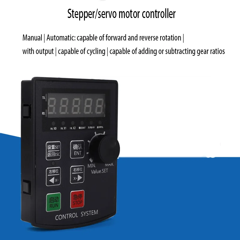 

Servo Stepper Motor HF020: Programmable Angle Positioning and Pulse Speed Control with RS485 Expansion