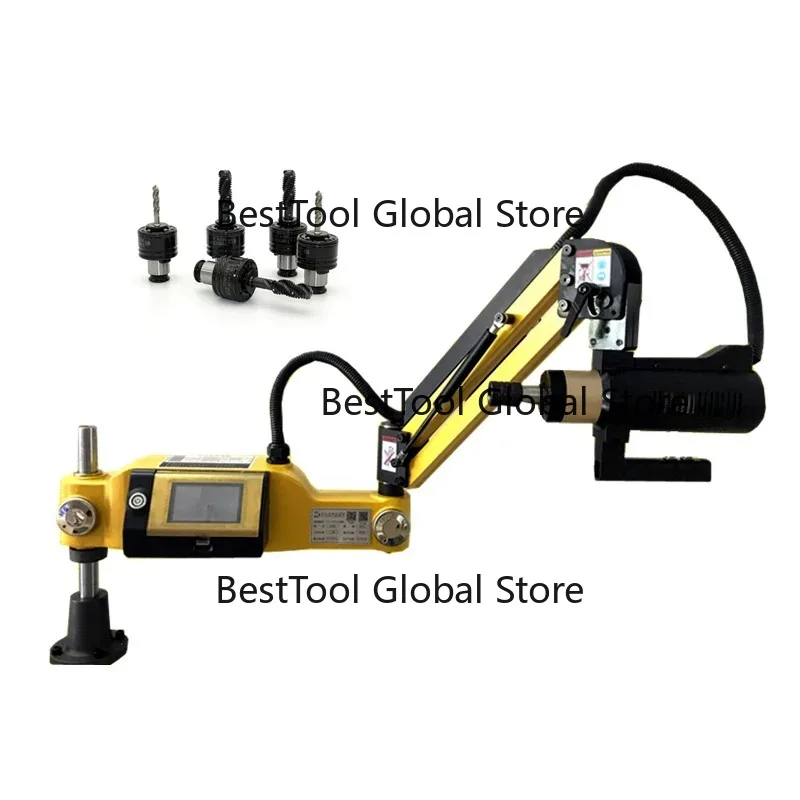Universal Vertical Threading Machine 220V Metal Tapping Equipment for M2-M30 M3-M16 Thread Processing