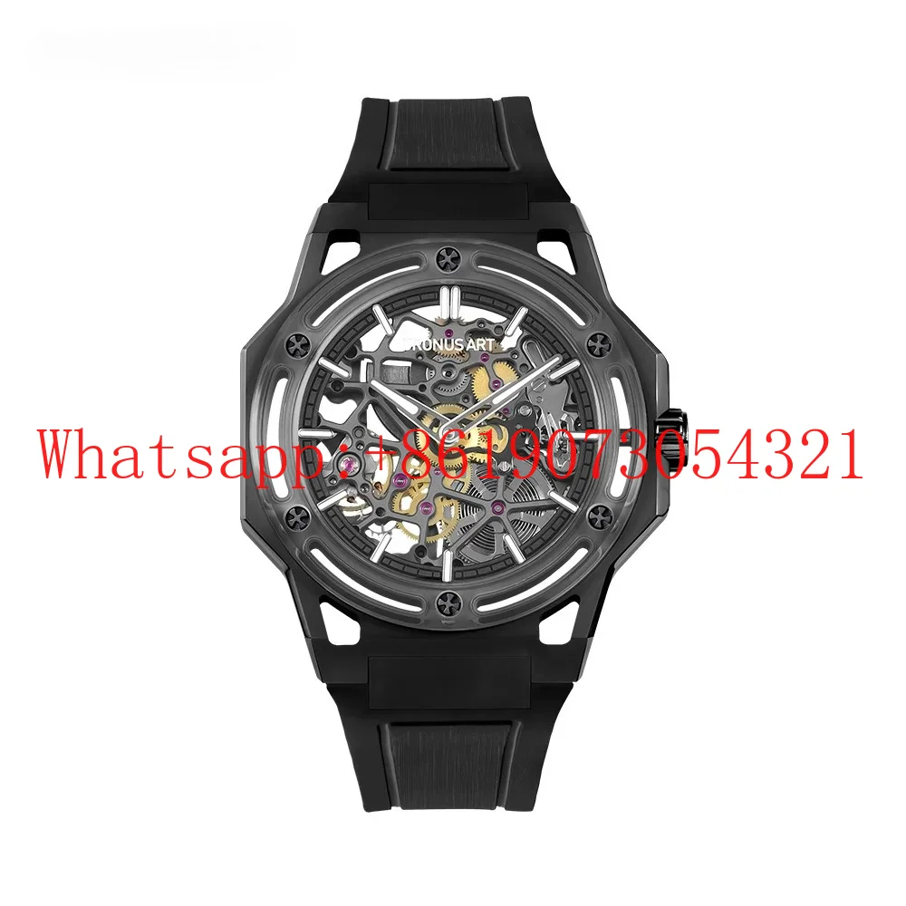 Emperor Qin Shi Huang Titanium Alloy Men's Watch Fully Automatic Mechanical Watch Lightweight Fashion Sports Wind Watch