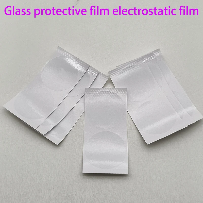 Dia18mm~45mm Watch Glass Sticker Film Electrostatic Stickers Protective Film No Glue No Trace After Tearing Watch Case Parts