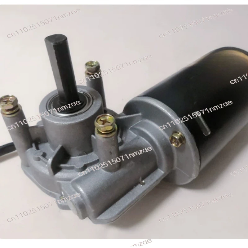 12V 24V80W 90W 100W Turbine DC Reducer Copper Turbine Shutter Motor Worm Gear Motor
