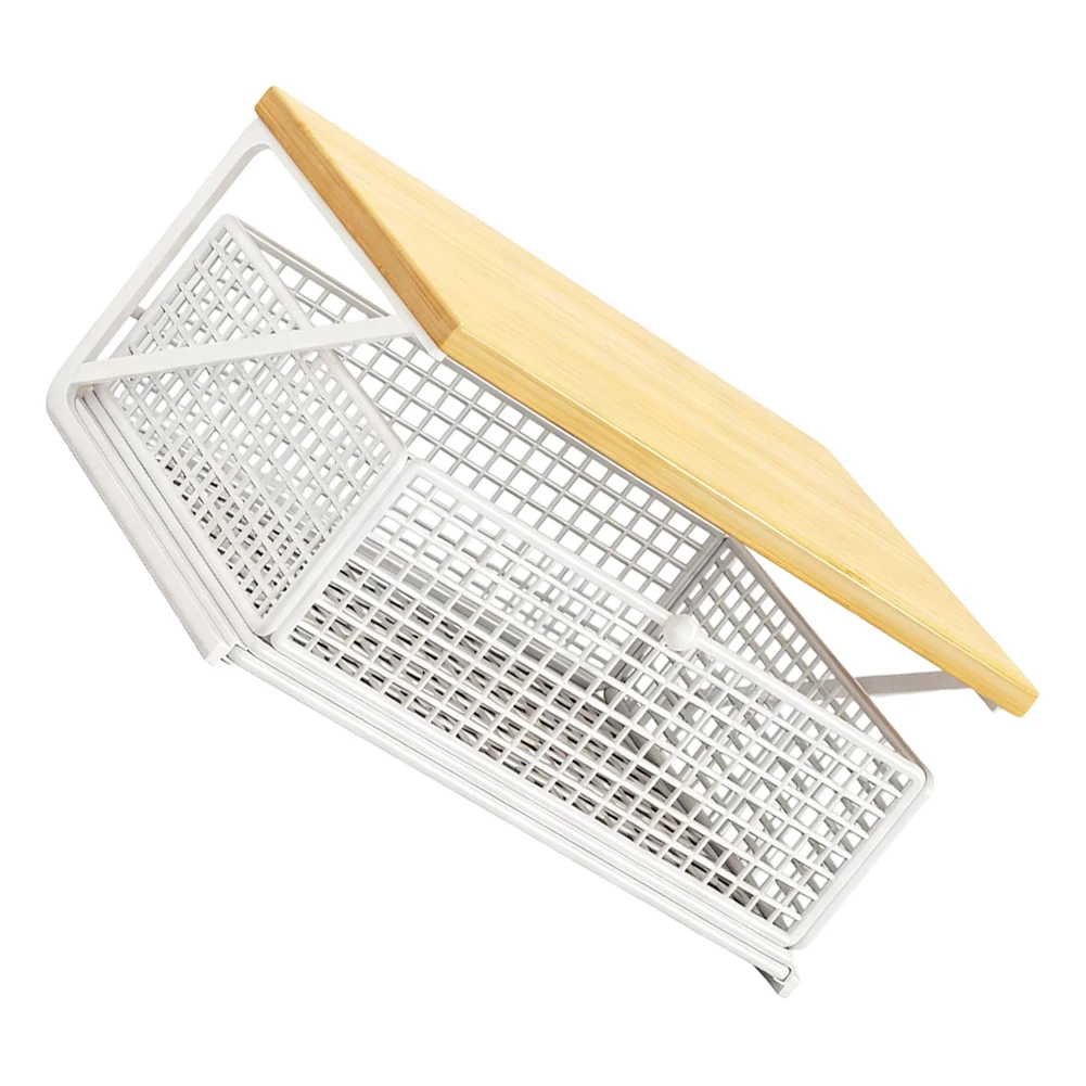 Space Saving Shelf 2-Tier Kitchen Rack For Small Kitchens Optimized Vertical Space Fits Small Electrical Devices