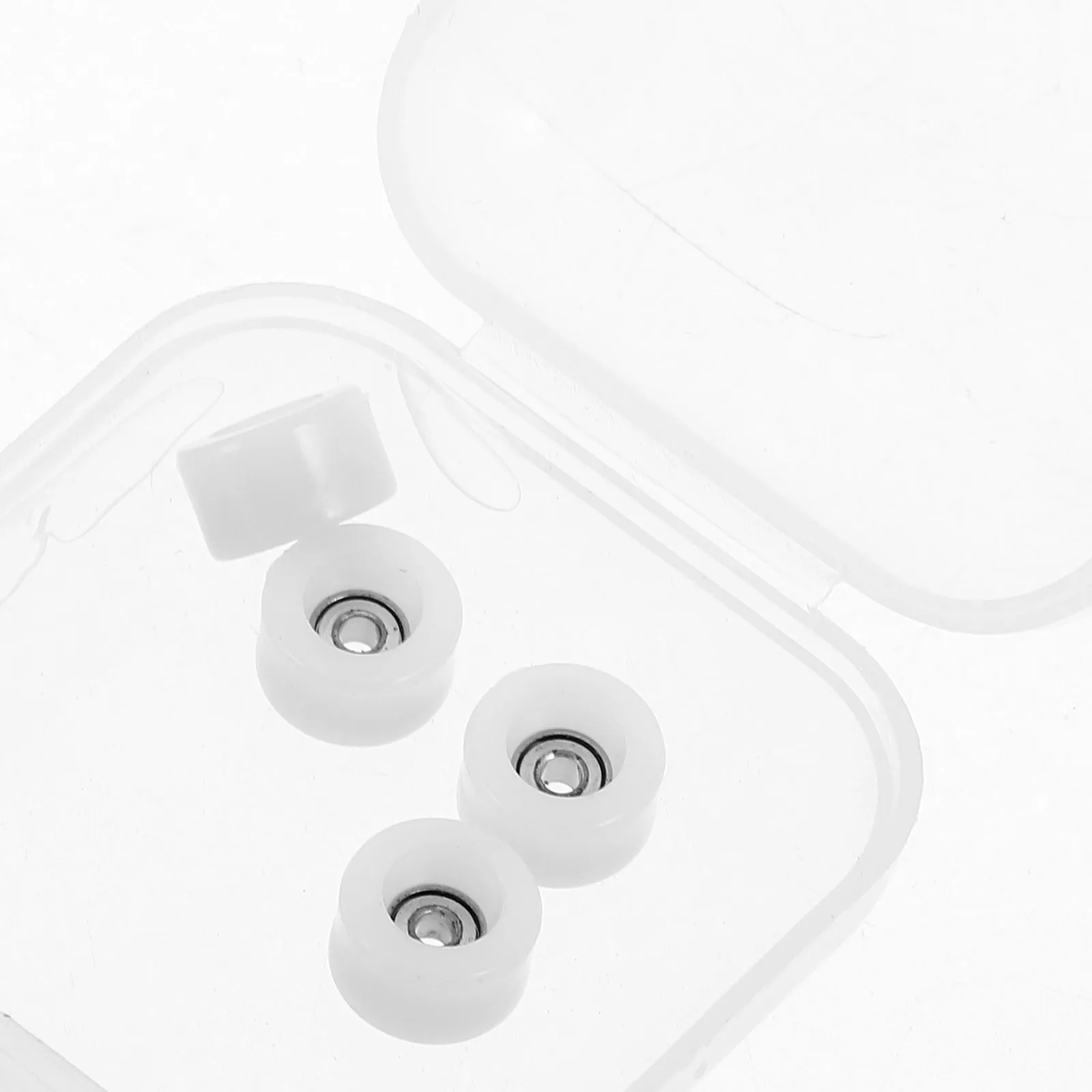 Rodas de skate de dedo, 4 unidades, precisão trabalhada, construção robusta, flexibilidade aprimorada, estabilidade perfeita para desempenho de patinação