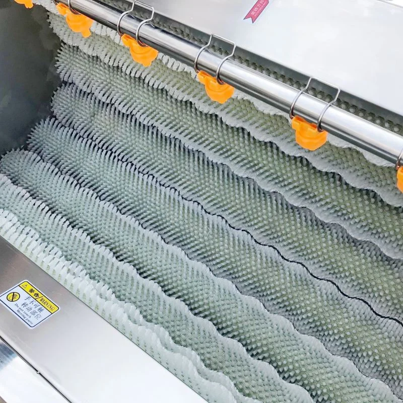 Commercial Grade Customized Fruit and Vegetable Washing Machine Bubble Tank Stainless Steel 304 Easy to Operate