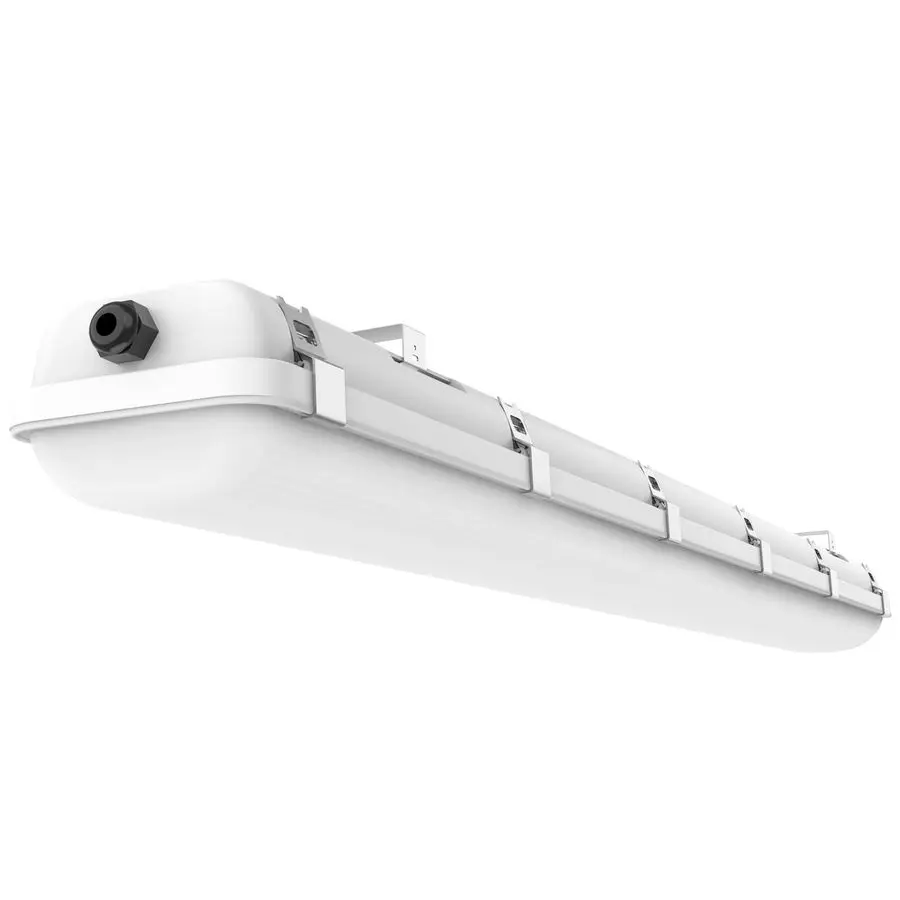 

4FT LED Vapor Tight Light, 60W 130LM W Vapor Proof Light Fixture, 5000K IP65 Waterproof LED Outdoor Indoor Shop Light for Car Wa